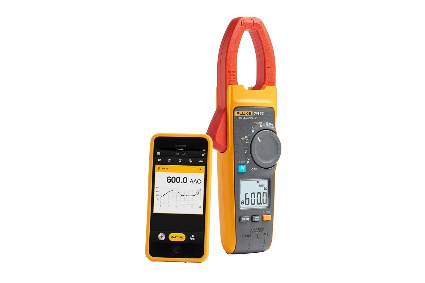 FLUKE 374 Clamp Meter 600A