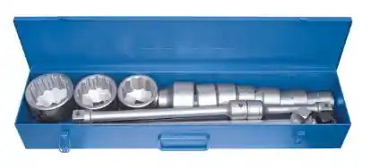 GEDORE D21 EMU 1" Skt Set 36-80mm (018250)