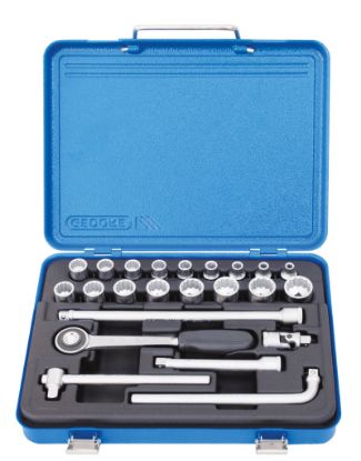 GEDORE D30 3/8" HMZ Skt Set 6-22mm (623962)