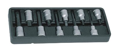 GEDORE INX19 1/2" Spline Skt Set (617989)