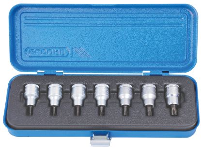 GEDORE ITX19-MT 1/2" Male Torx Skt set T20-T50 (665983)