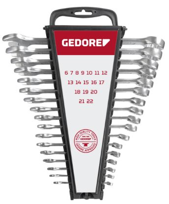 GEDORE RED R0910-5017 Combination Spanner Set 17pc 6-22mm (3300994)