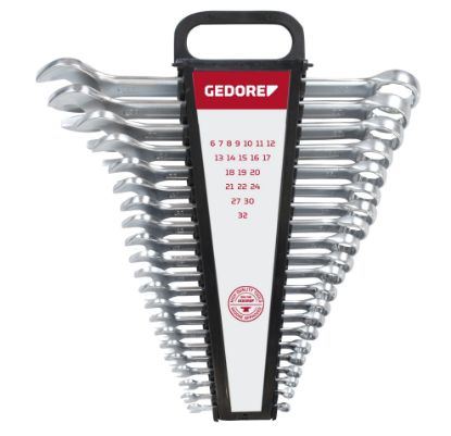 GEDORE RED R0910-5021 Combination Spanner Set 21pc 6-32mm (3300991)