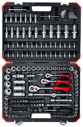 GEDORE RED R4560-3172 1/4"+3/8"+1/2" Skt Set 172pc (3300058)