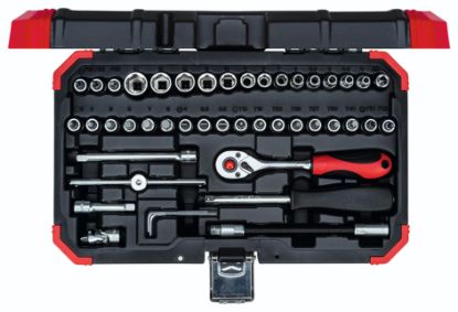 GEDORE RED R4900-3046 1/4" Skt Set 46pc 4-14mm (3300052)