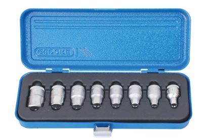 GEDORE TX19 1/2" Female Torx Skt set E10-E24 (665991)