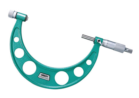 INSIZE Interchangeable Anvil Micrometer Set 400-500mm (3206-500)