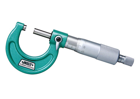 INSIZE Vernier Outside Mic 0-25mm (3210-25A)