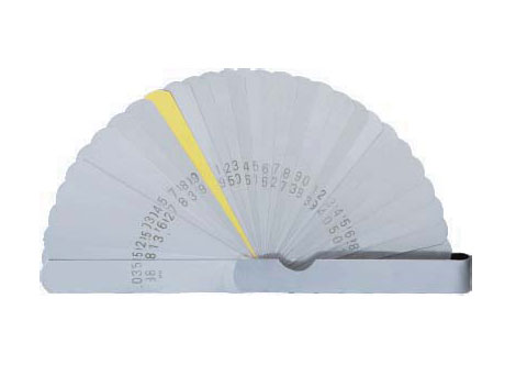 INSIZE Imperial Feeler Gauge(0.0015"-0.035")