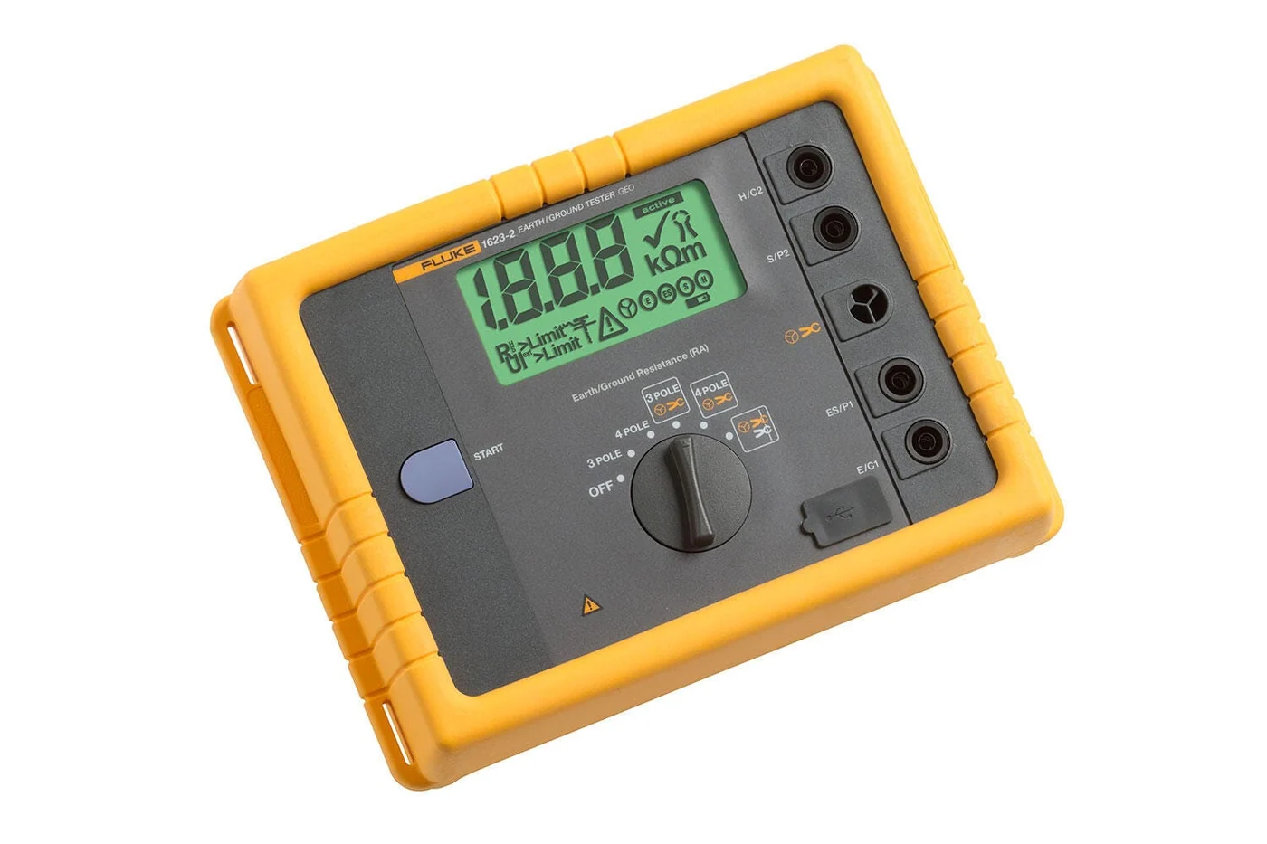FLUKE 1623 Earth Ground Resistance Tester
