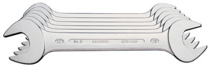 [G17204] GEDORE 6/04M Open Ended Spanner Set 10-17mm (607703)