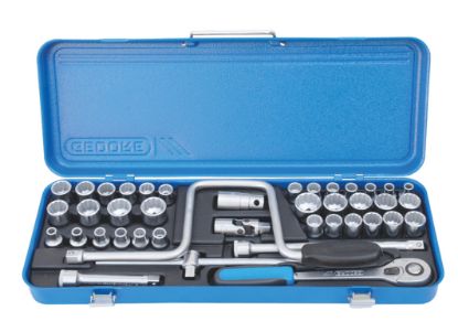[G26290] GEDORE D19 YAMU 10T 1/2" Skt Set 8-27mm 5/16-1" (616222)