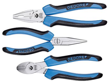 [G42505] GEDORE S8003 JC Plier Set 3pc 200mm (6701110)